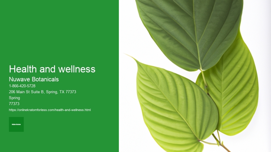 health and wellness
